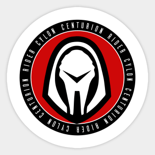 Cylon Centurion Rider Sticker